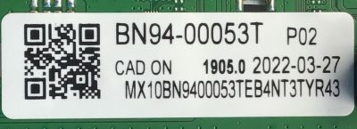 KIT DE TARJETAS PARA TV SAMSUNG / MAIN BN94-00053T / BN41-02852E-000 / BN97-17445G / BN9400053T / FUENTE BN4401054C / L55S6_TSM / BN44-01054C / PANEL CY-BT058HGCV1H / DISPLAY PT580GT03-1 / MODELO UN58TU7000FXZA XA07 - Imagen 3
